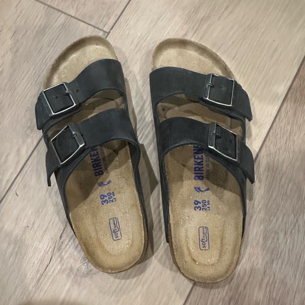 Birkenstock Arizona Black Sandals